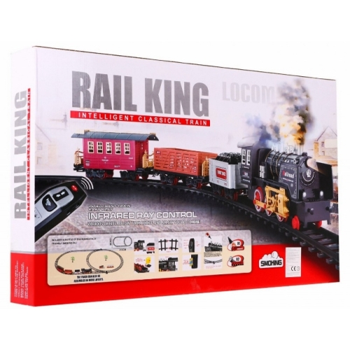 Duża Kolejka Pociąg z dymem na Pilota 19039-8